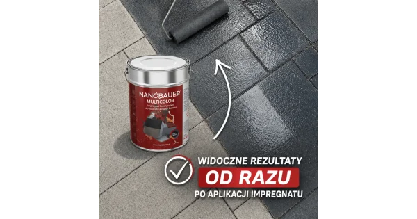 Impregnat koloryzujący do kostki brukowej, betonu NANOBAUER MULTICOLOR