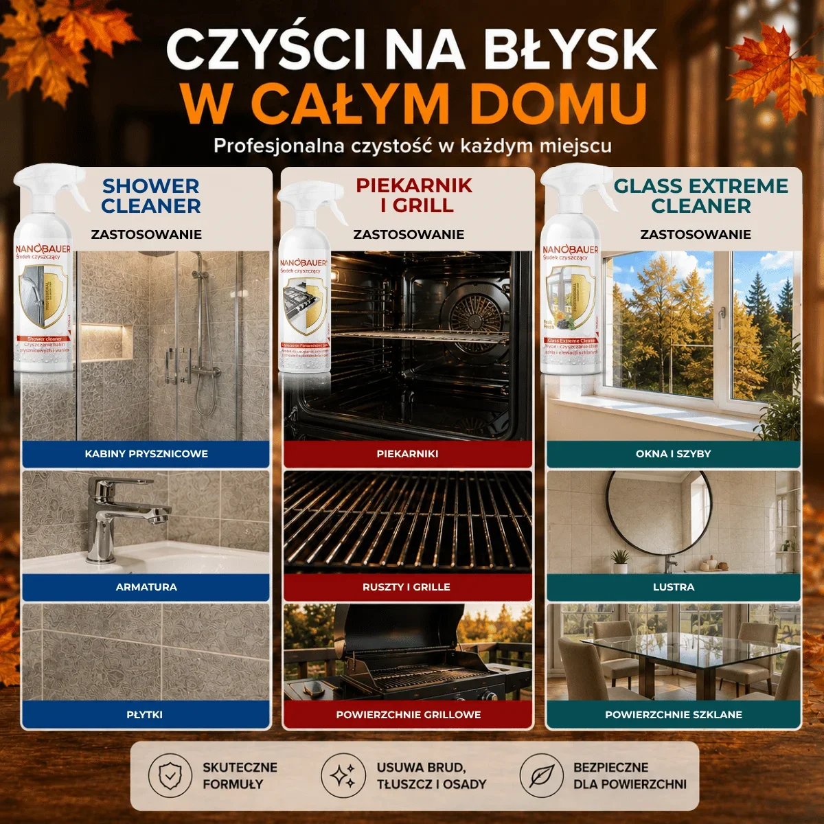 Zestaw Jesienne porządki - wszystko czego potrzebujesz -40%