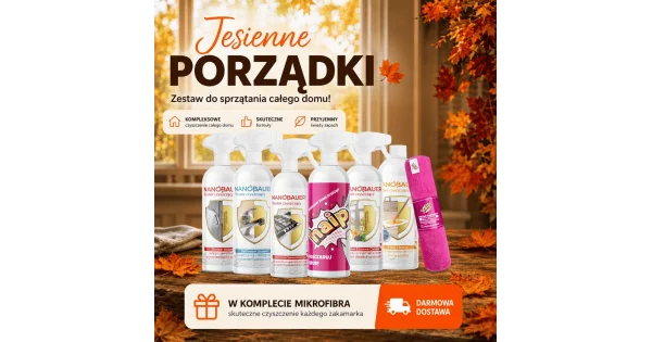 Zestaw Jesienne porządki - wszystko czego potrzebujesz -40%