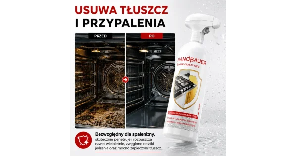 NANOBAUER® CZYSTY DOM zestaw 5 środków czyszczących