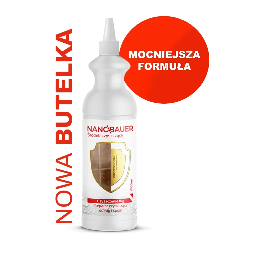 Płyn do czyszczenia i mycia fug i spoin NANOBAUER 1L