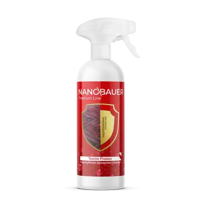 Impregnat do materiałów tekstylnych i dywanów - NANOBAUER® TEXTILE PROTECT