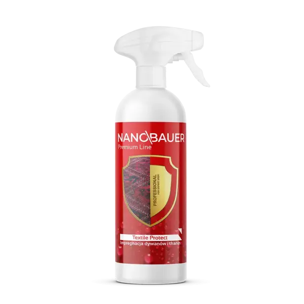Impregnat do materiałów tekstylnych i dywanów - NANOBAUER® TEXTILE PROTECT