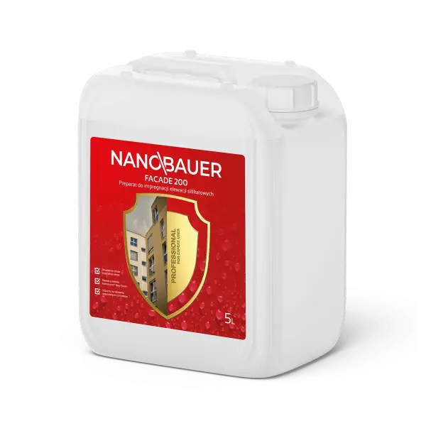 NANOBAUER FACADE 200 - Impregnat do elewacji i tynków