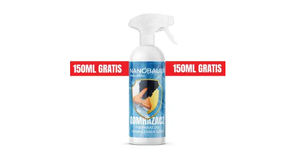 Odmrażanie szyb samochodowych - NANOBAUER® ODMRAŻACZ DO SZYB 750ml