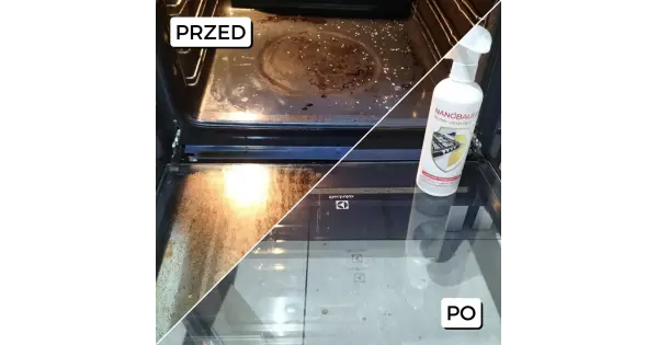 Płyn do usuwania przypaleń z piekarnika i grilla NANOBAUER