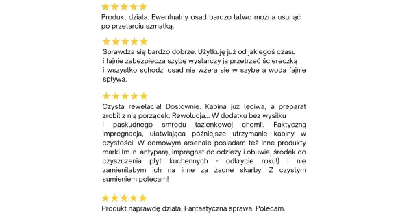 Impregnat do kabin prysznicowych NANOBAUER SHOWER PROTECT