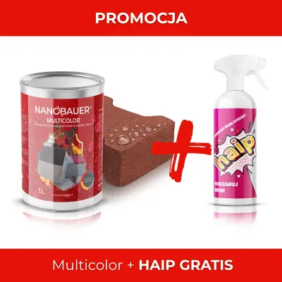 HYBRYDOWY IMPREGNAT KOLORYZUJĄCY DO KOSTEK BRUKOWYCH I BETONU - NANOBAUER® MULTICOLOR