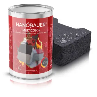 Impregnat koloryzujący do kostki brukowej, betonu NANOBAUER MULTICOLOR