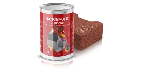 Impregnat koloryzujący do kostki brukowej, betonu NANOBAUER MULTICOLOR