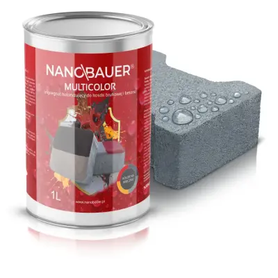 Impregnat koloryzujący do kostki brukowej, betonu NANOBAUER MULTICOLOR