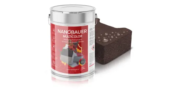 Impregnat koloryzujący do kostki brukowej, betonu NANOBAUER MULTICOLOR