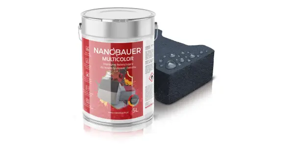 Impregnat koloryzujący do kostki brukowej, betonu NANOBAUER MULTICOLOR