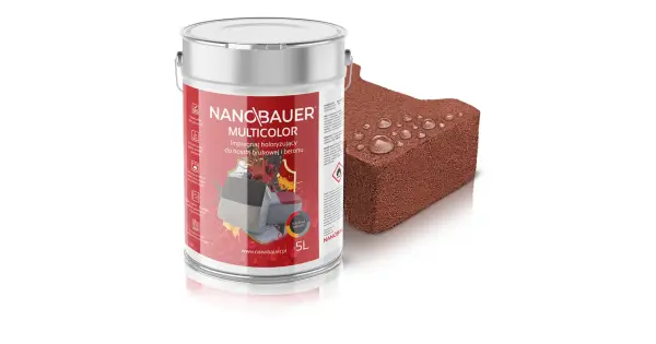 Impregnat koloryzujący do kostki brukowej, betonu NANOBAUER MULTICOLOR