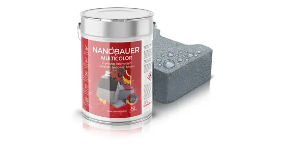 Impregnat koloryzujący do kostki brukowej, betonu NANOBAUER MULTICOLOR