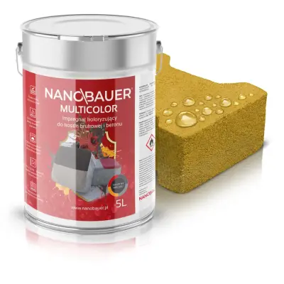 Impregnat koloryzujący do kostki brukowej, betonu NANOBAUER MULTICOLOR