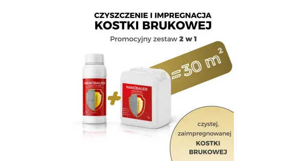 Impregnat do kostki brukowej NANOBAUER® PAVING PROTECT