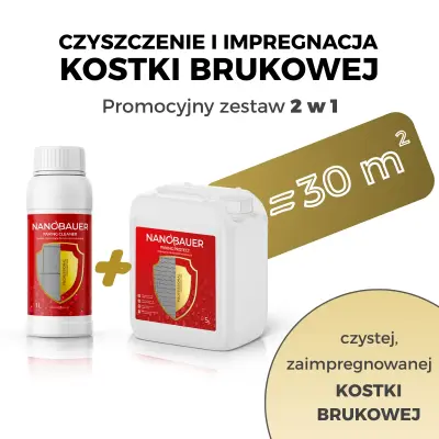 Impregnat do kostki brukowej NANOBAUER® PAVING PROTECT