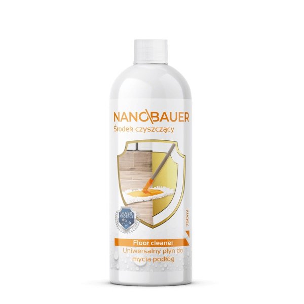 Płyn do mycia podłóg, paneli i płytek NANOBAUER FLOOR CLEANER 750 ML