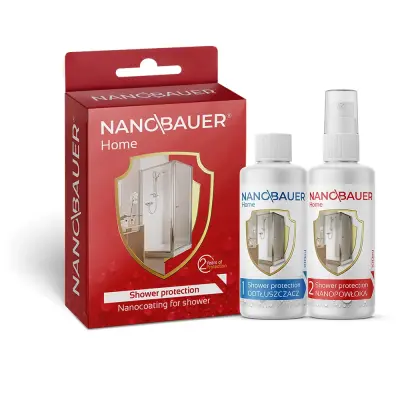 Impregnat do kabin prysznicowych NANOBAUER SHOWER PROTECT