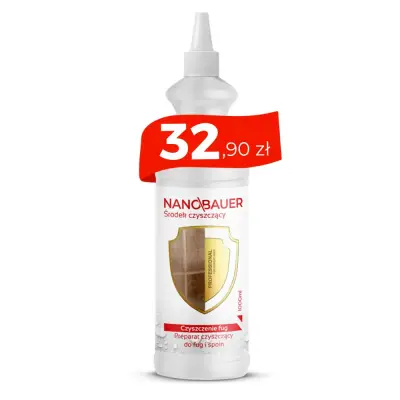 Płyn do czyszczenia i mycia fug i spoin NANOBAUER 1L