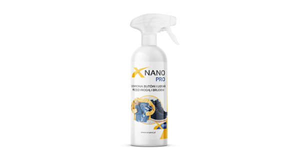 Multiochronny impregnat do odzieży i butów NANOBAUER XNANO PRO