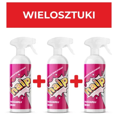 Uniwersalny płyn do sprzątania HAIP 750 ML + GRATIS ścierka mikrofibra