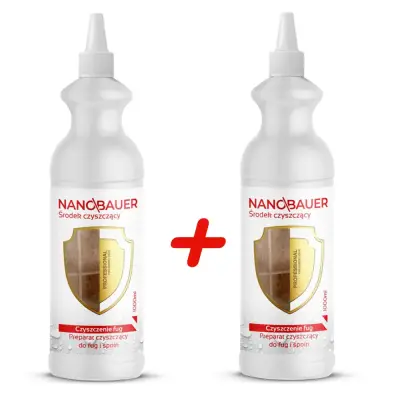 Płyn do czyszczenia i mycia fug i spoin NANOBAUER 1L