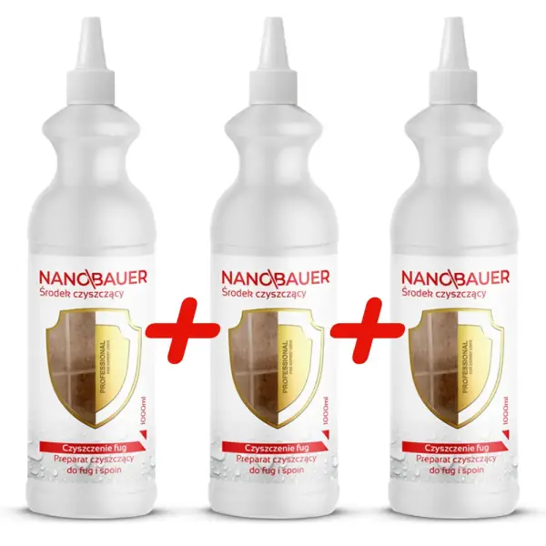 Płyn do czyszczenia i mycia fug i spoin NANOBAUER 1L