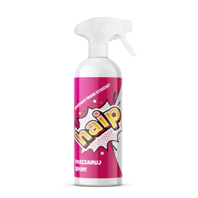 Uniwersalny płyn do sprzątania HAIP 750 ML + GRATIS ścierka mikrofibra