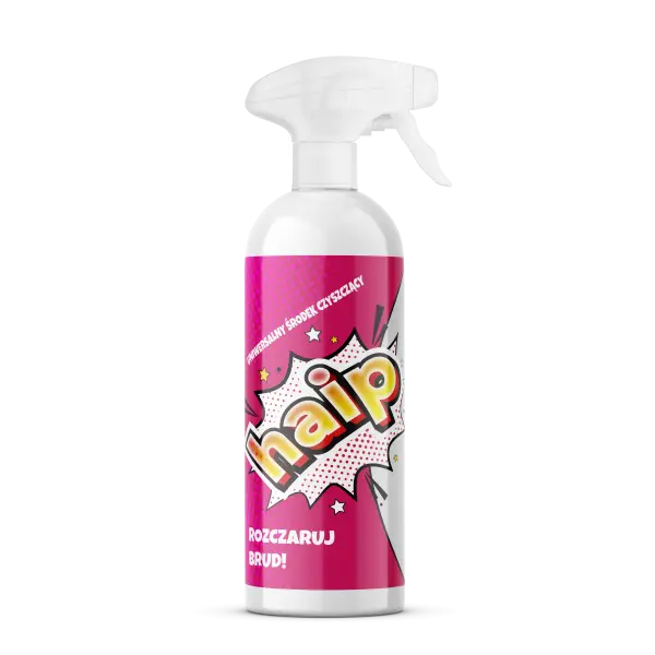 Uniwersalny płyn do sprzątania HAIP 750 ML + GRATIS ścierka mikrofibra