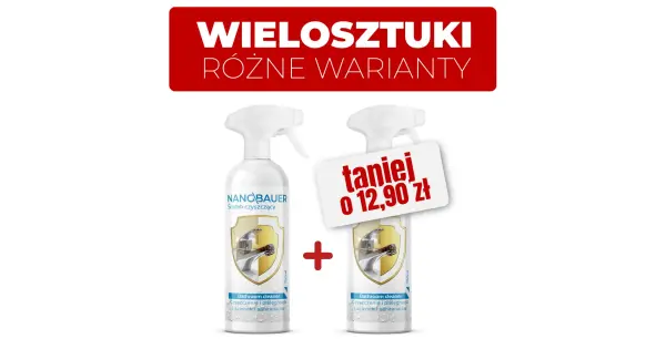 Płyn do mycia łazienki NANOBAUER BATHROOM CLEANER 750 ML