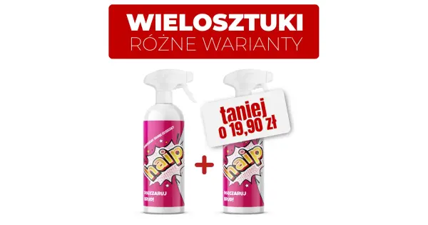 Uniwersalny płyn do sprzątania HAIP 750 ML + GRATIS ścierka mikrofibra