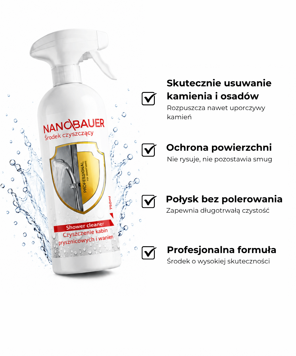 Nanobauer Shower Cleaner